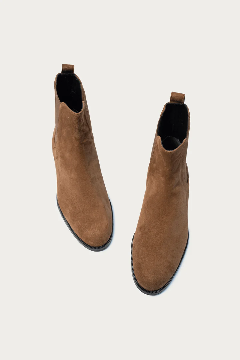 Marie Cognac Wildleder