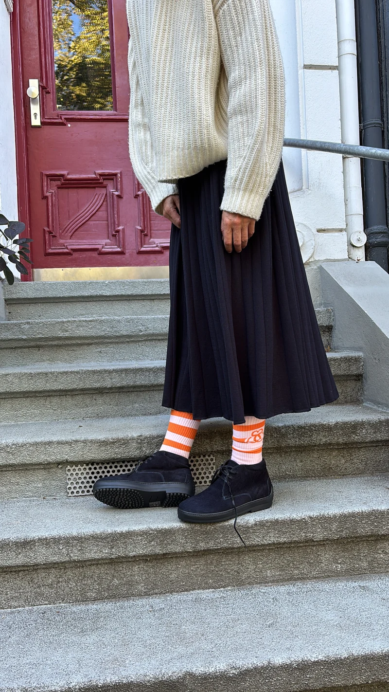 Tom Dunkelblau Veloursleder