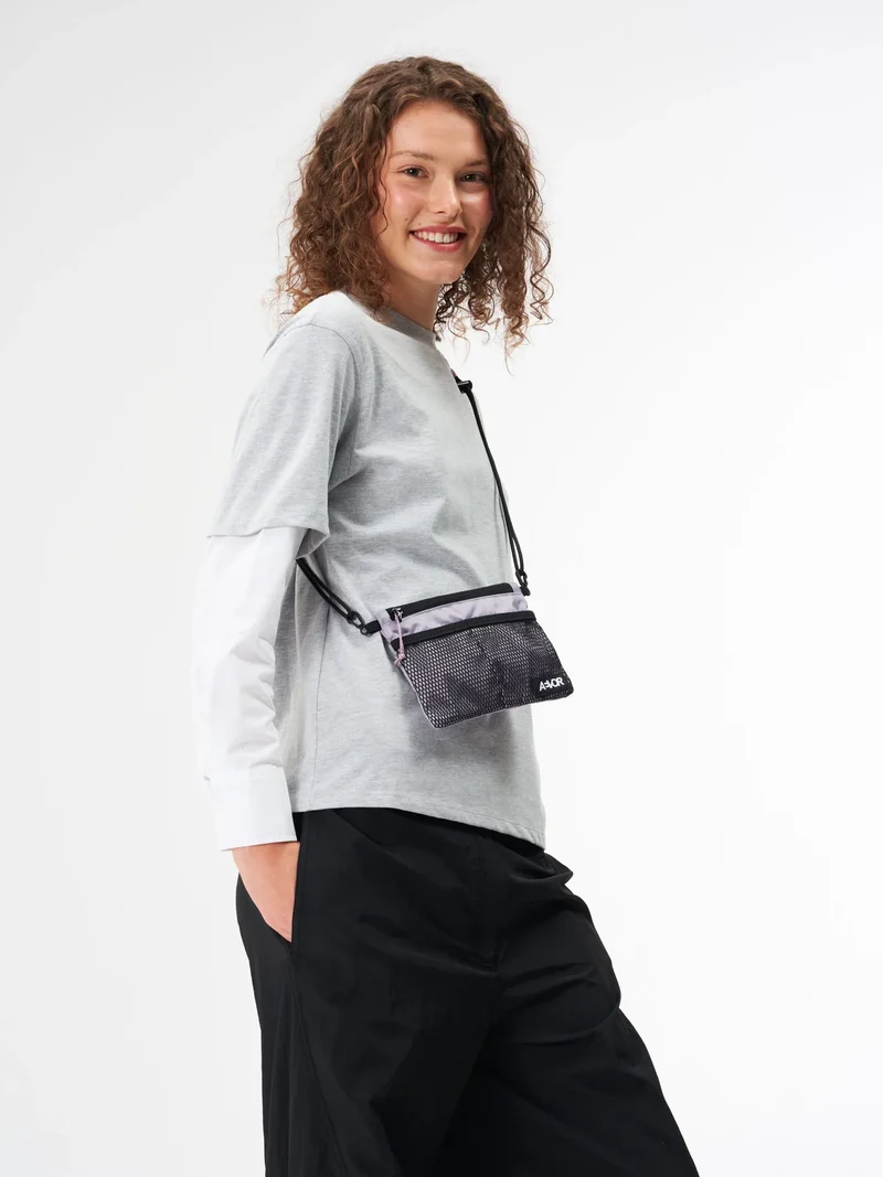 AEVOR Chest Pouch Ripstop lavender