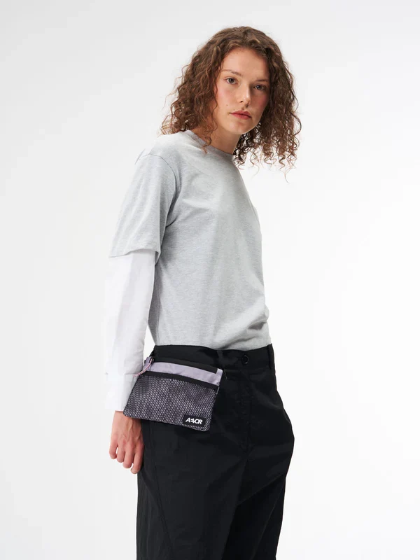 AEVOR Chest Pouch Ripstop lavender