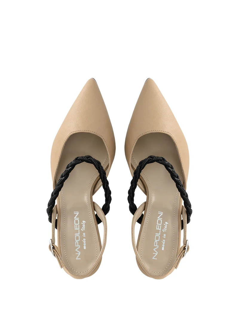 PETRINA BEIGE~BLACK