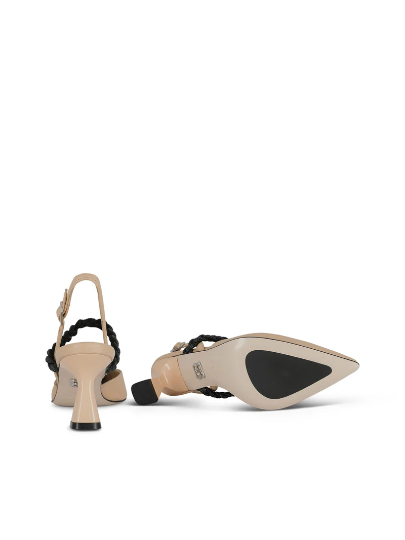 PETRINA BEIGE~BLACK