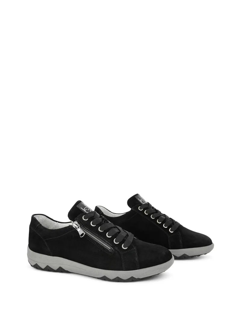 WAYNE BLACK SUEDE