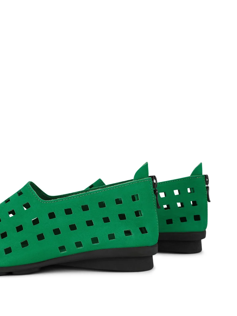 DRICK GREEN NUBUCK