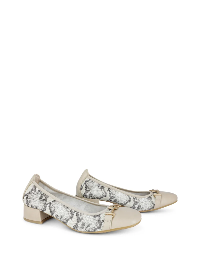 HONEYDEW TAUPE~SNAKE PRINT