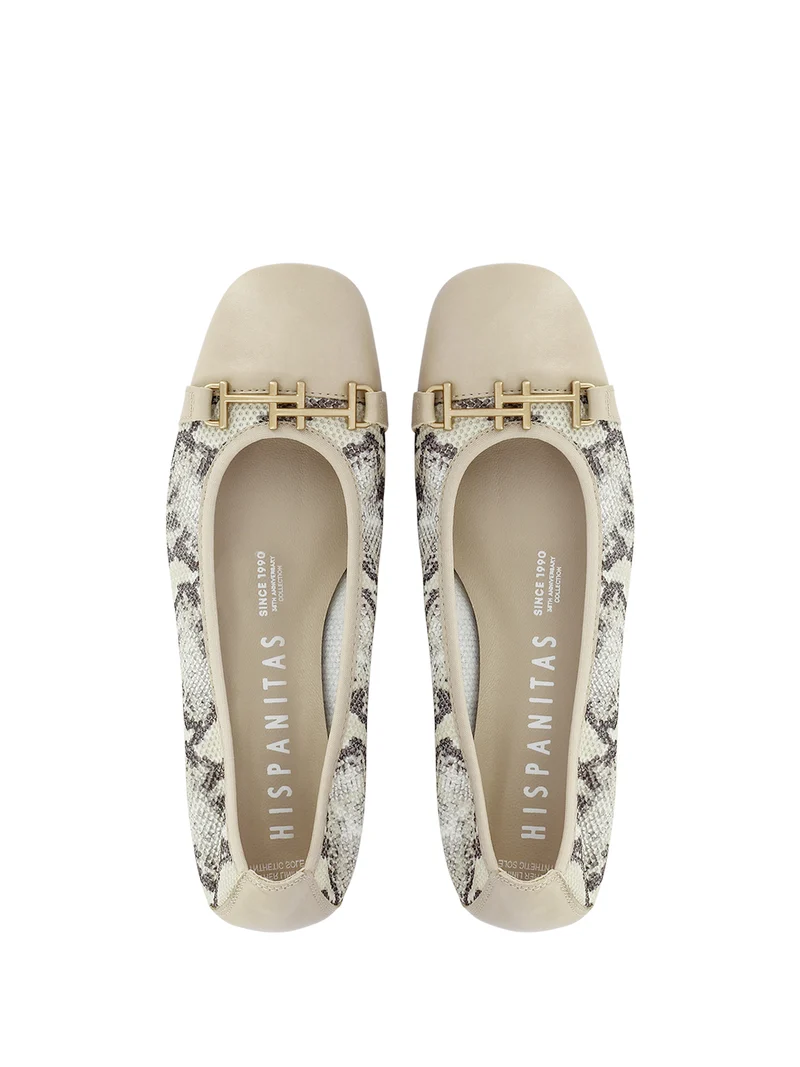 HONEYDEW TAUPE~SNAKE PRINT