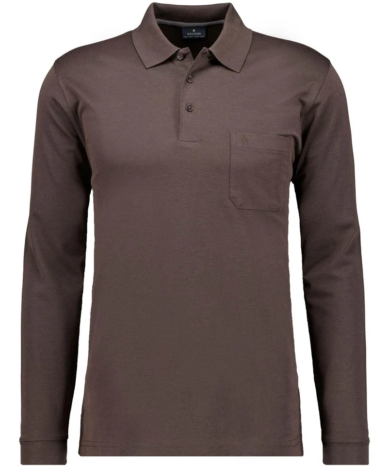 Polo soft knit LS