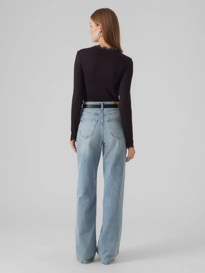 Vmrosa Ls Highneck Top Ga Jrs Noos