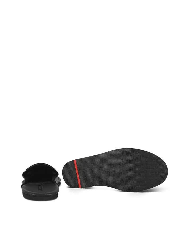 TRAVEL SLIPPERS BLACK