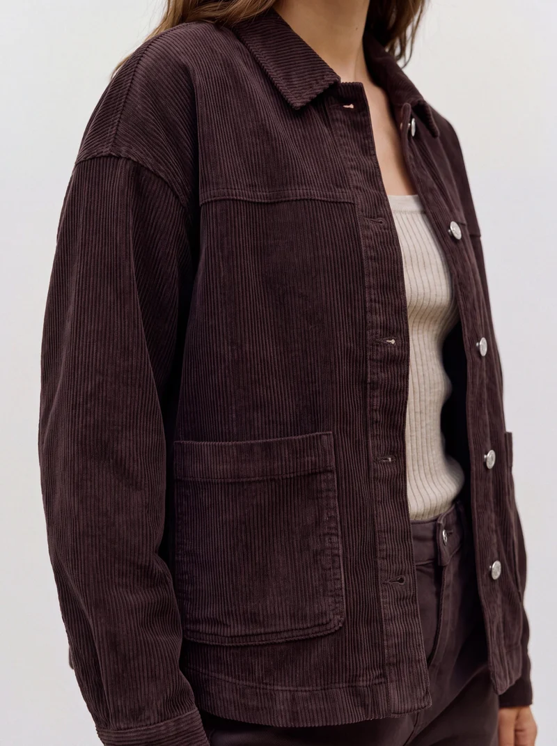 Vmjamie Ls Corduroy Shacket Mix Noo