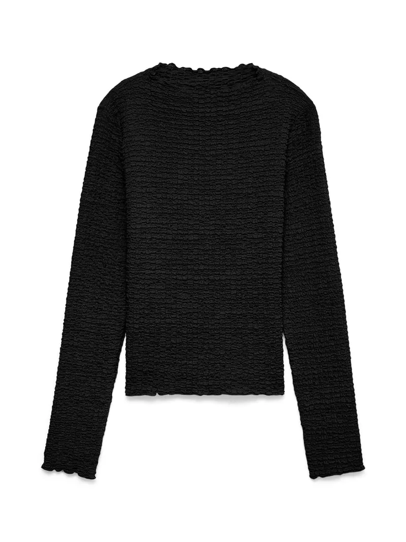 Vmzia Ls Funnel Neck Top Jrs Noos