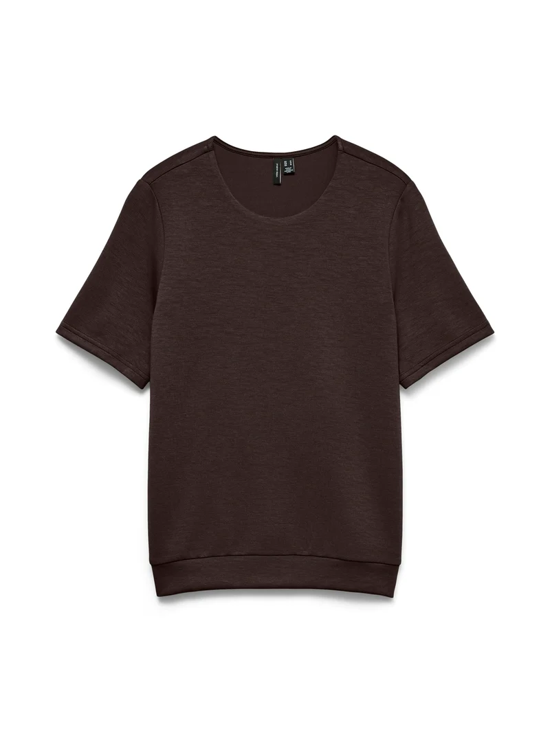 Vmhali Ss O-neck Top Jrs