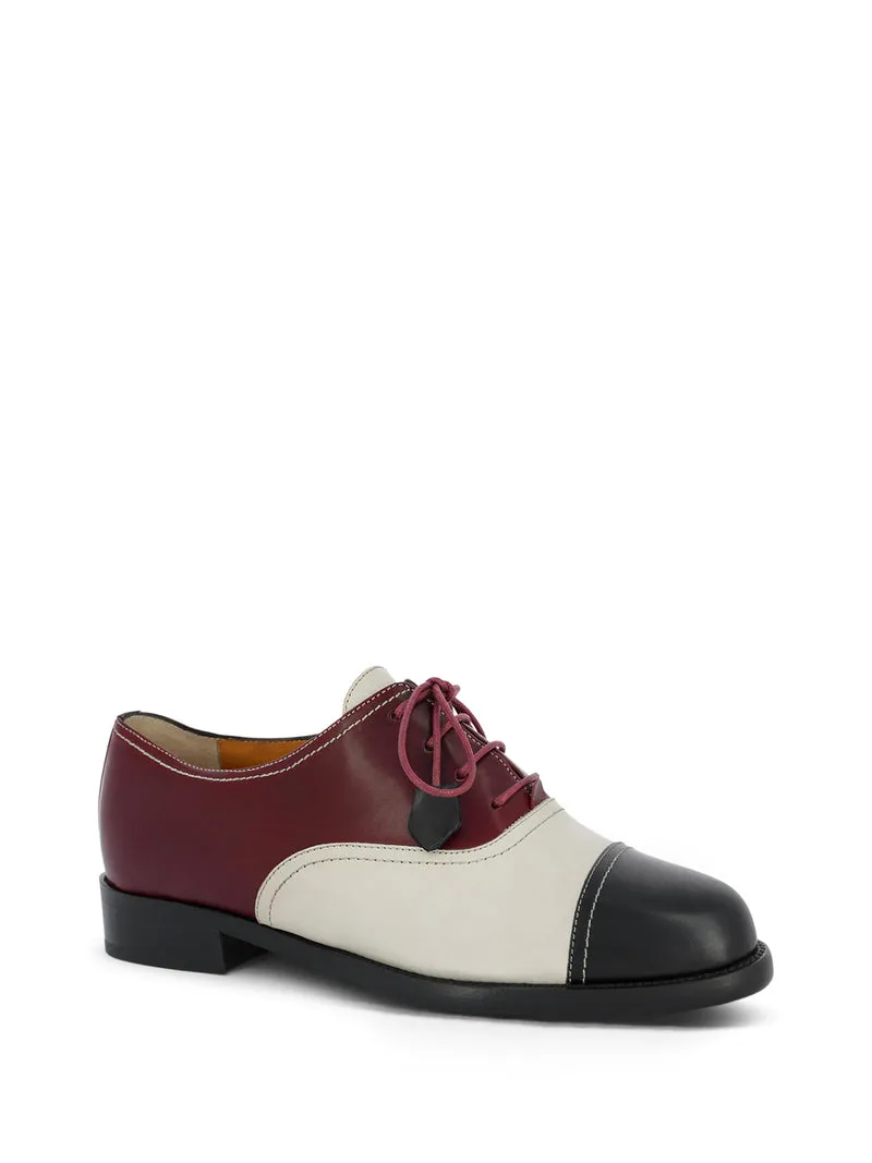 MIBELLA RED~BLACK~CREAM