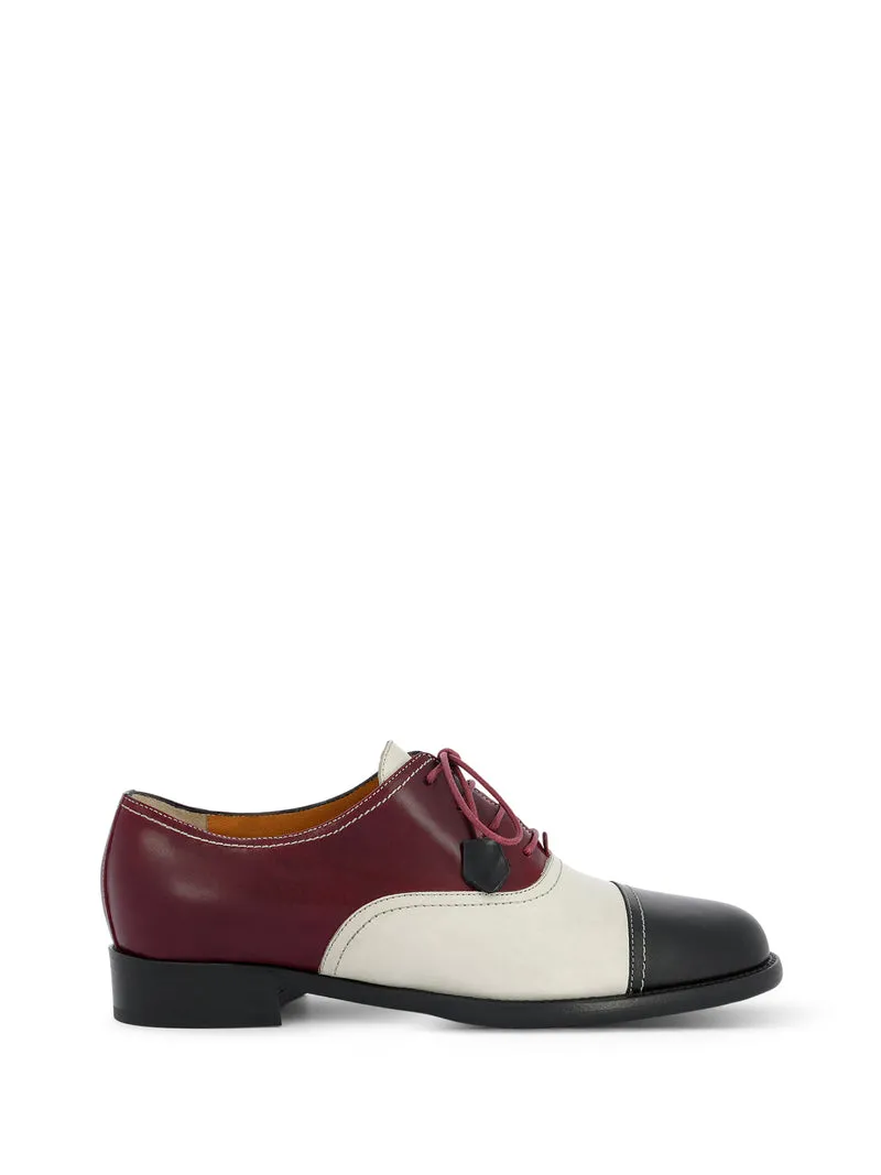 MIBELLA RED~BLACK~CREAM