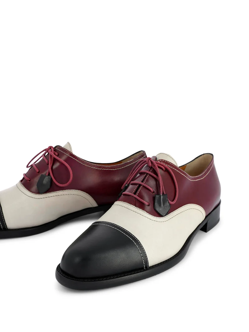 MIBELLA RED~BLACK~CREAM