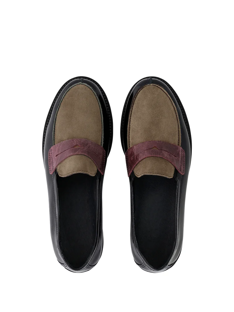 CASTORA NAVY~GREEN~WINE