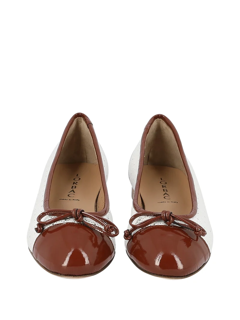 LEILANI COGNAC~WHITE