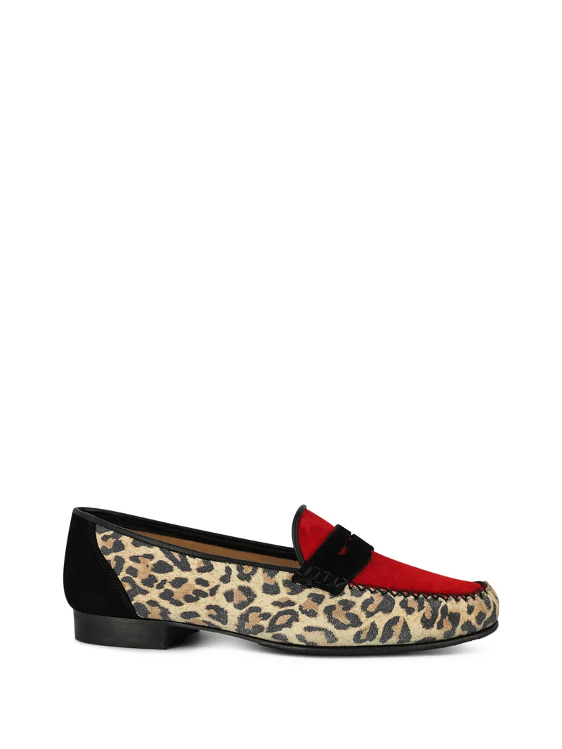 LORENZO LEOPARD~BLACK~RED