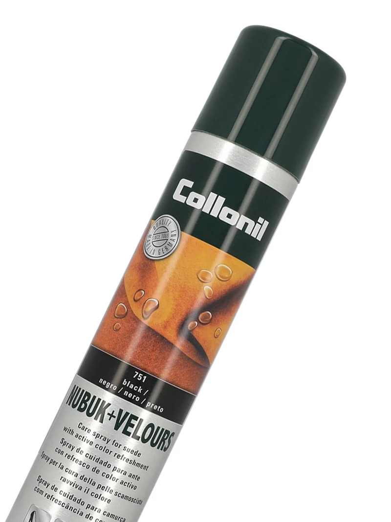 VELOUR NUBUCK SPRAY BLACK