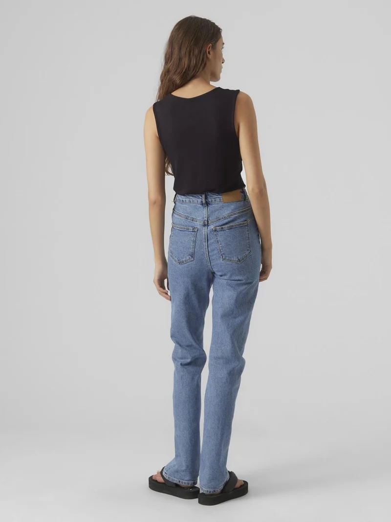 Vmrosa Sl V-neck Top Jrs Noos