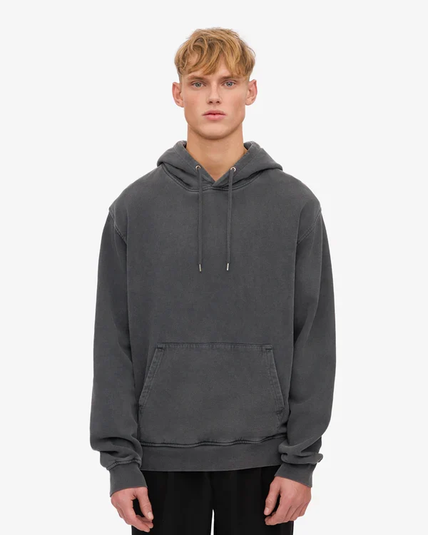 COLORFUL STANDARD Classic Organic Hood faded black