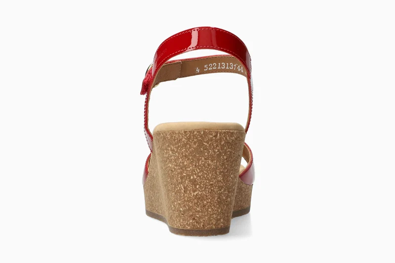 Sandales NATALYA écarlate