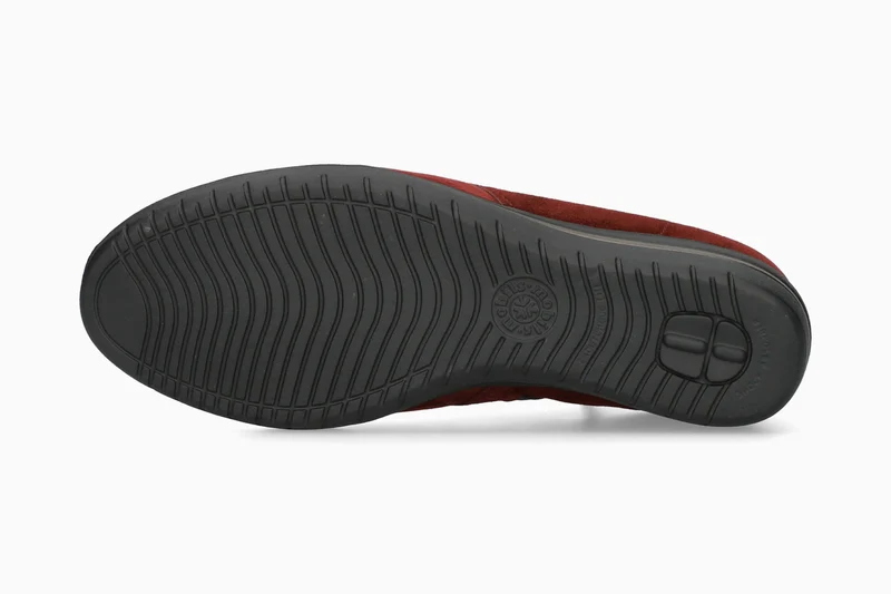 Bottines à talons PHOEBE rouge foncé