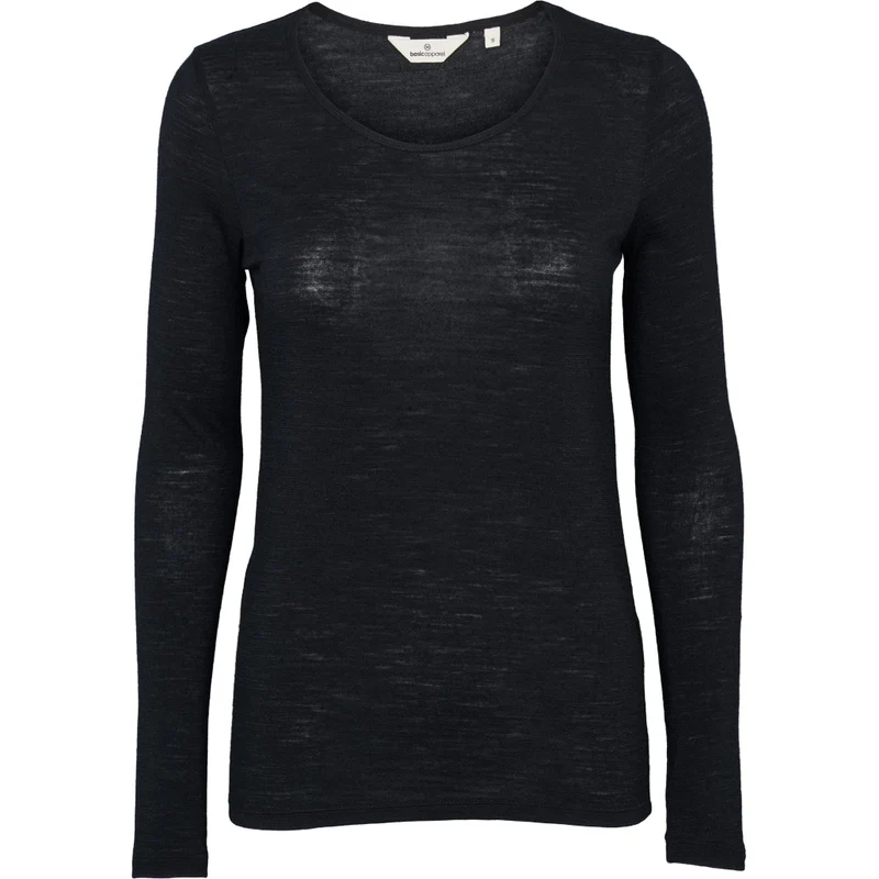 BASIC APPAREL Rinja Ls Tee black