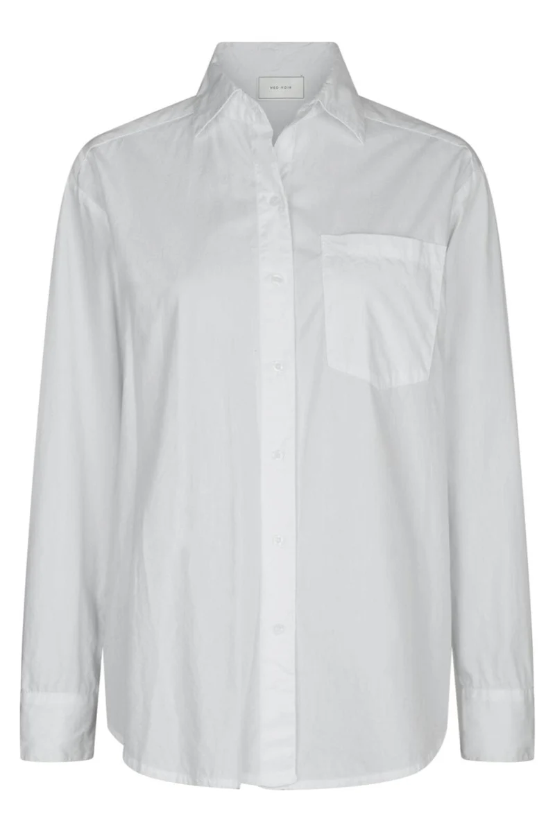 Neo Noir - Dita Poplin Shirt 166159 - 120 - White