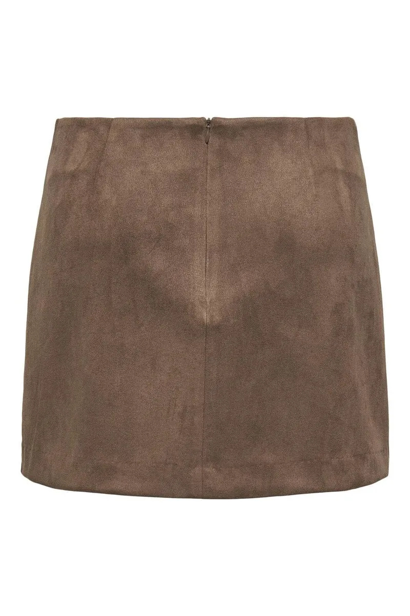 Only - Lva Life Short Stud Skirt - 4858557 Carafe