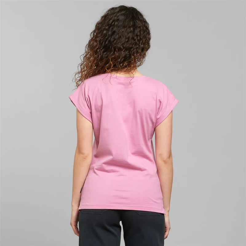 DEDICATED T-shirt Visby Base cashmere pink