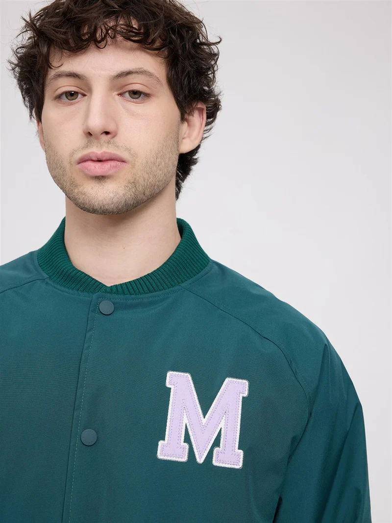 MAZINE Varsity Jacket deep-teal