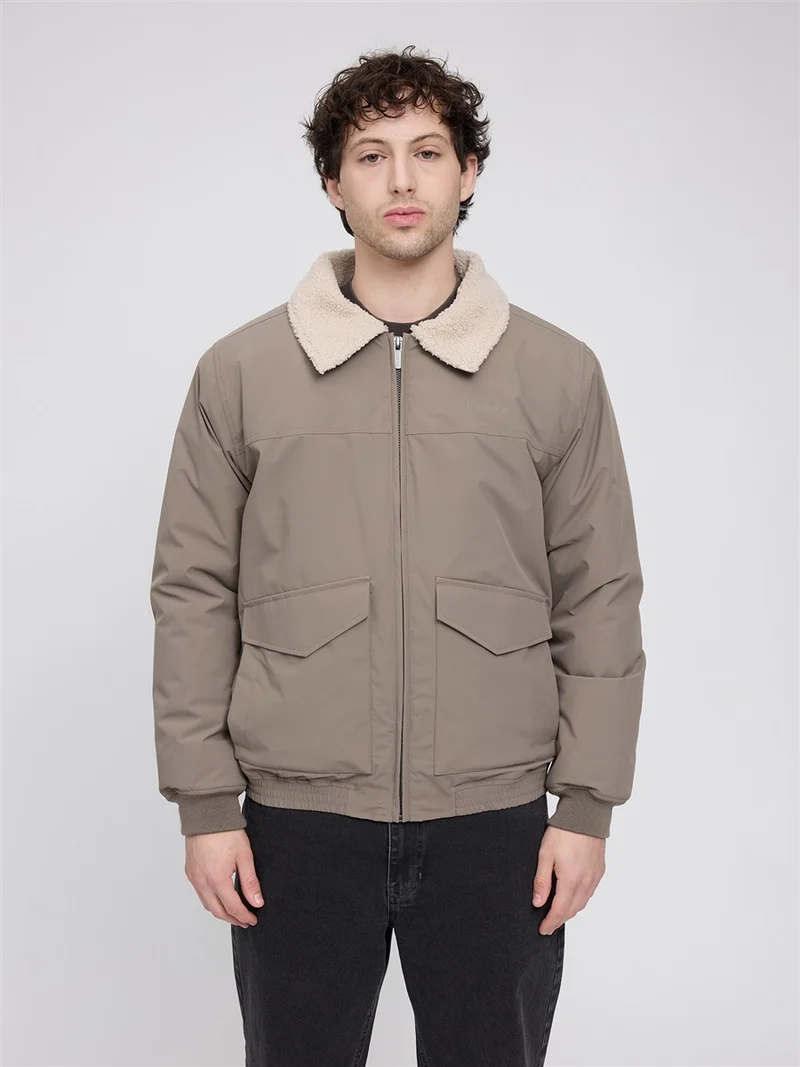 MAZINE Aviator Jacket light-mud