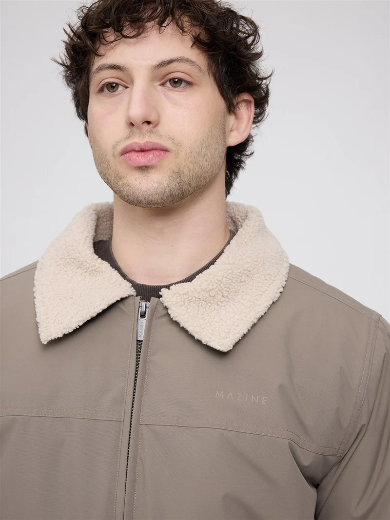 MAZINE Aviator Jacket light-mud