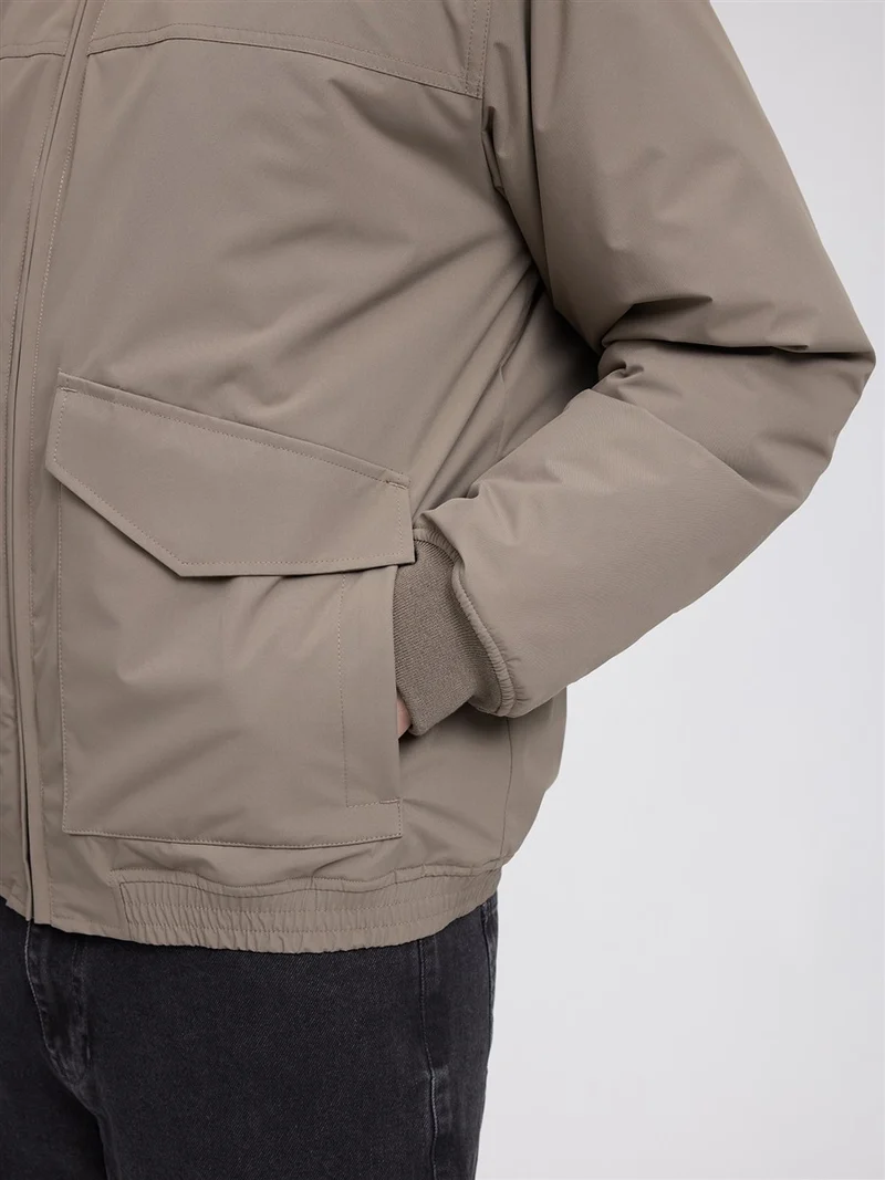 MAZINE Aviator Jacket light-mud