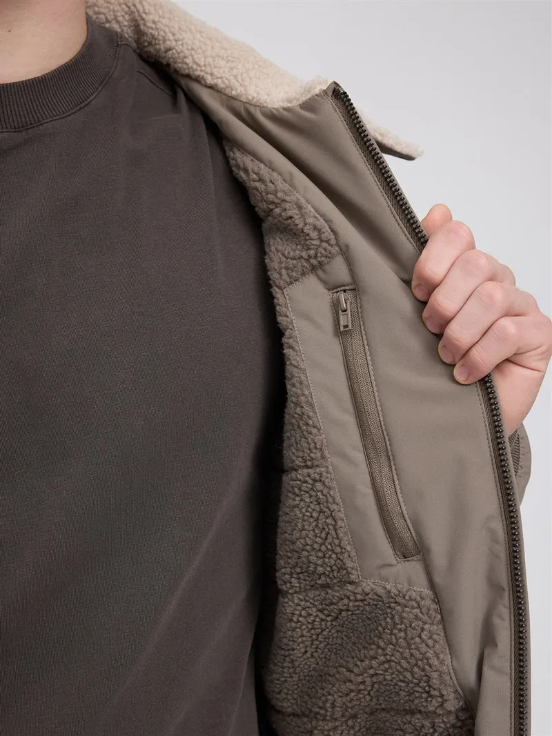 MAZINE Aviator Jacket light-mud
