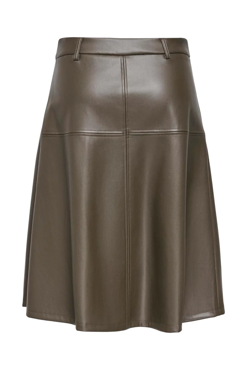 Jdy - Jdytempo Pu Skirt - 5126537 Black Olive