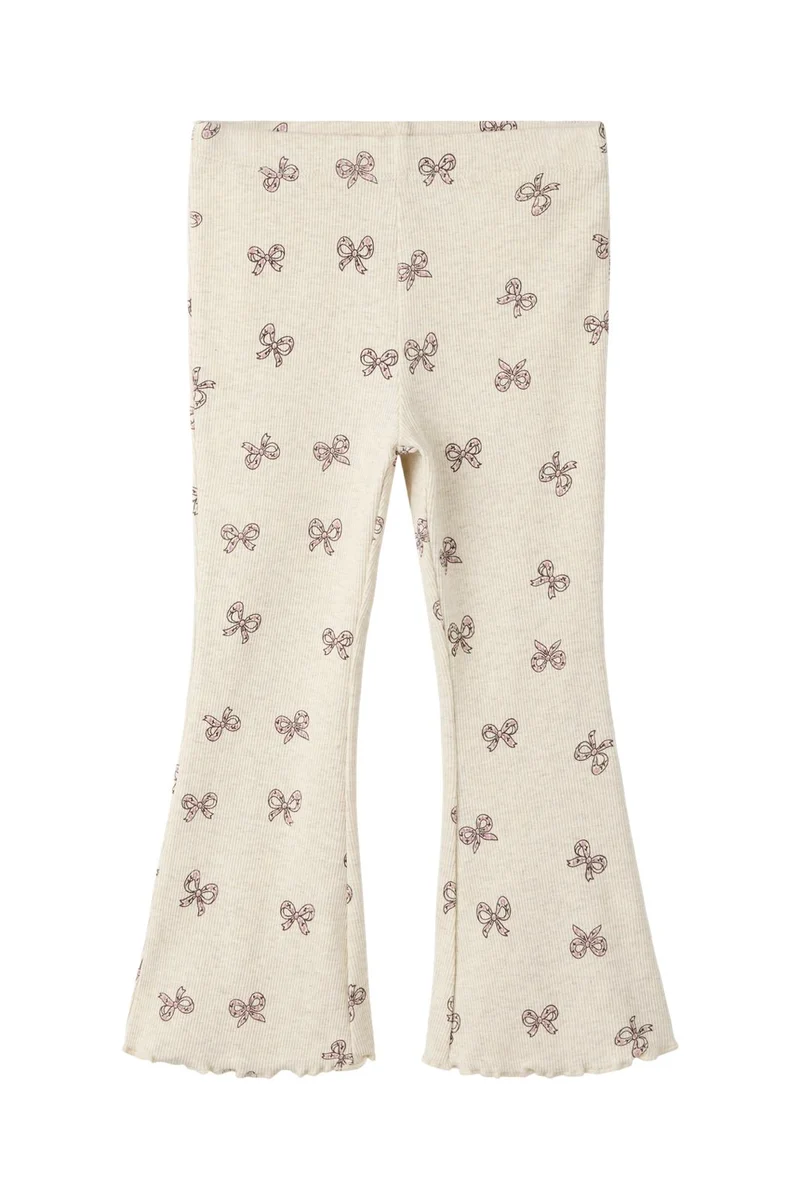 Name It - Nmfrulies Flared Legging - 5115331 Peyote Melange