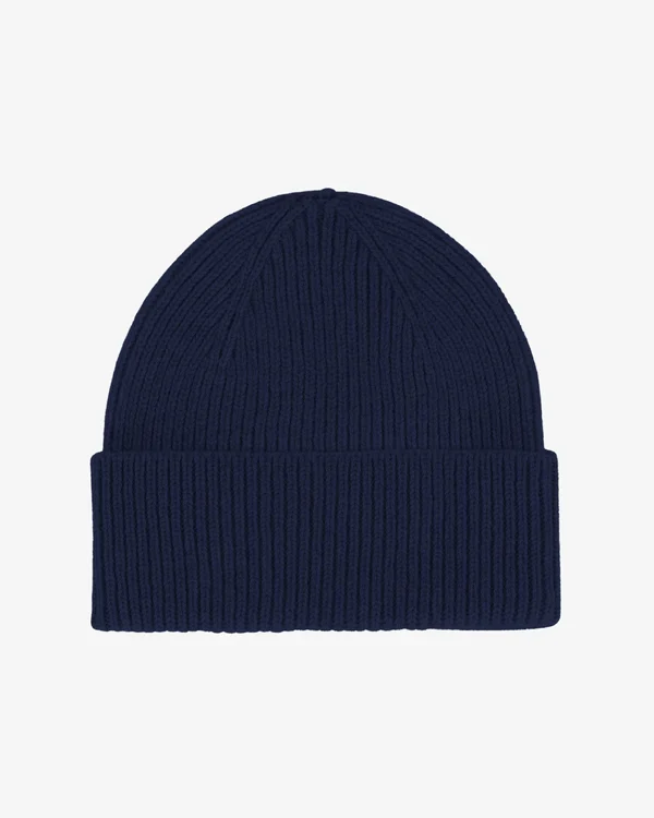 COLORFUL STANDARD Merino Wool Beanie marine blue