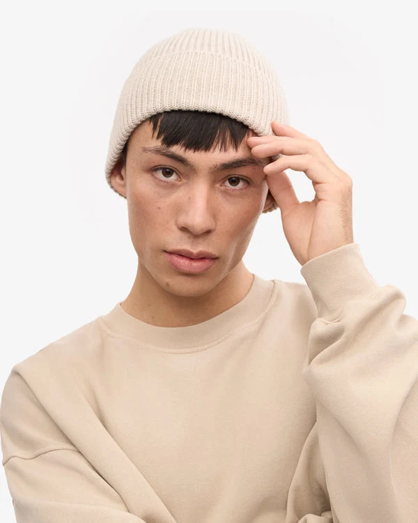 COLORFUL STANDARD Merino Wool Beanie ivory white
