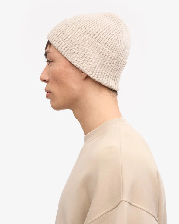 COLORFUL STANDARD Merino Wool Beanie ivory white