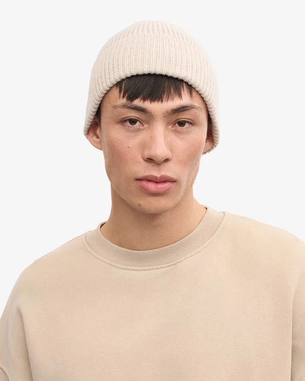 COLORFUL STANDARD Merino Wool Beanie ivory white