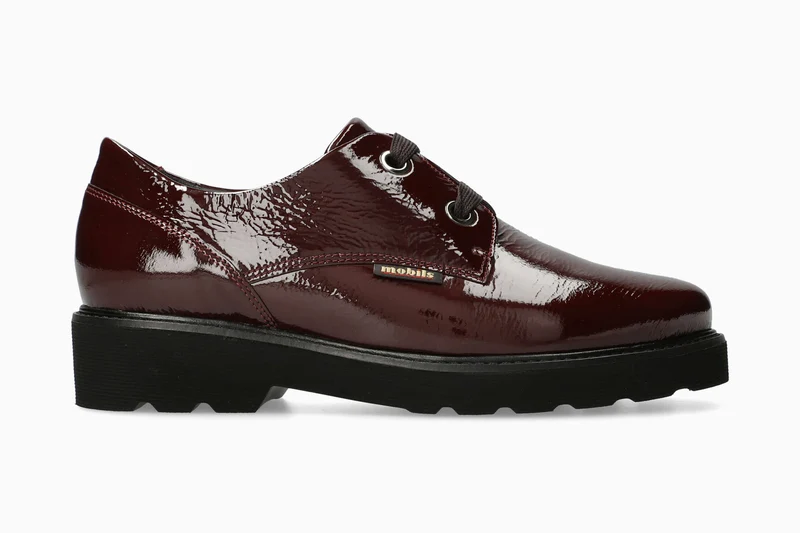 Derbies ORELIA rouge foncé