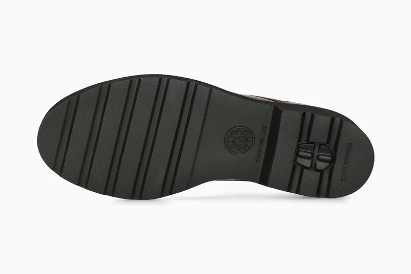 Derbies ORELIA rouge foncé