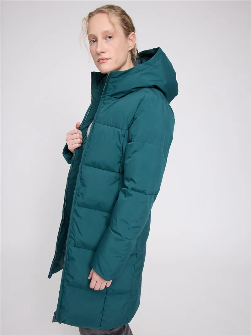 MAZINE Basic Puffer Coat deep-teal