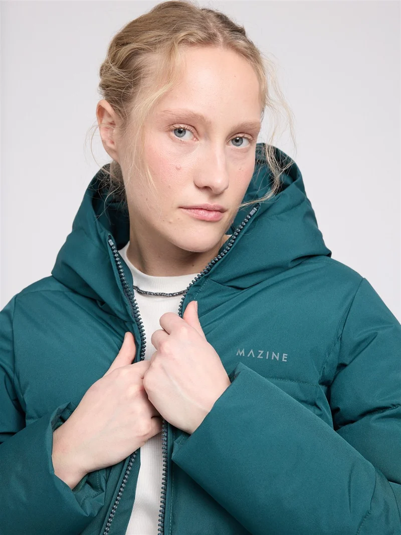 MAZINE Basic Puffer Coat deep-teal