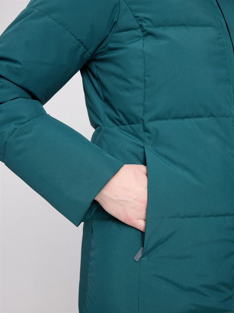 MAZINE Basic Puffer Coat deep-teal