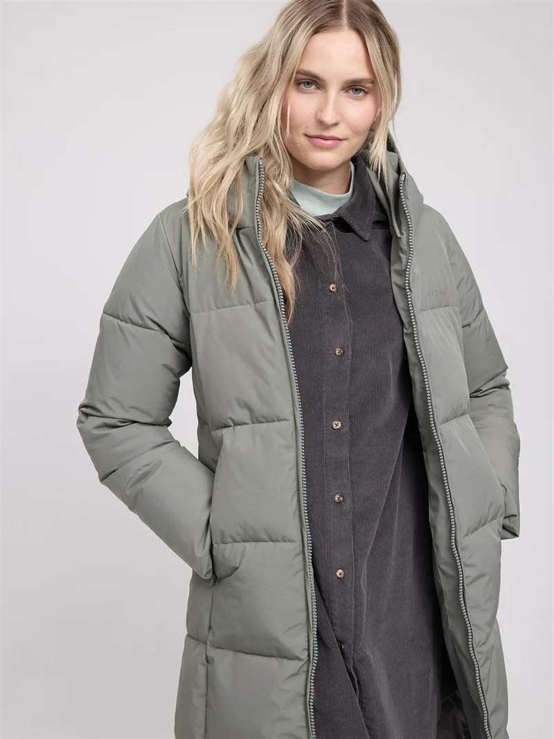 MAZINE Basic Puffer Coat light-bottle