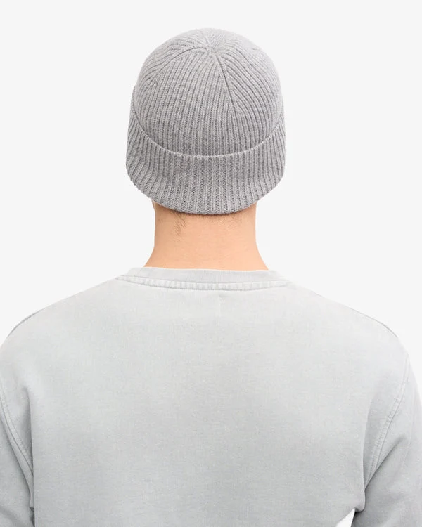 COLORFUL STANDARD Merino Wool Beanie heather grey