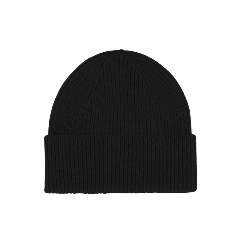 COLORFUL STANDARD Merino Wool Beanie deep black